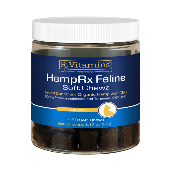 CBD Chews for Cats & Small Dogs - HempRx Soft Chews