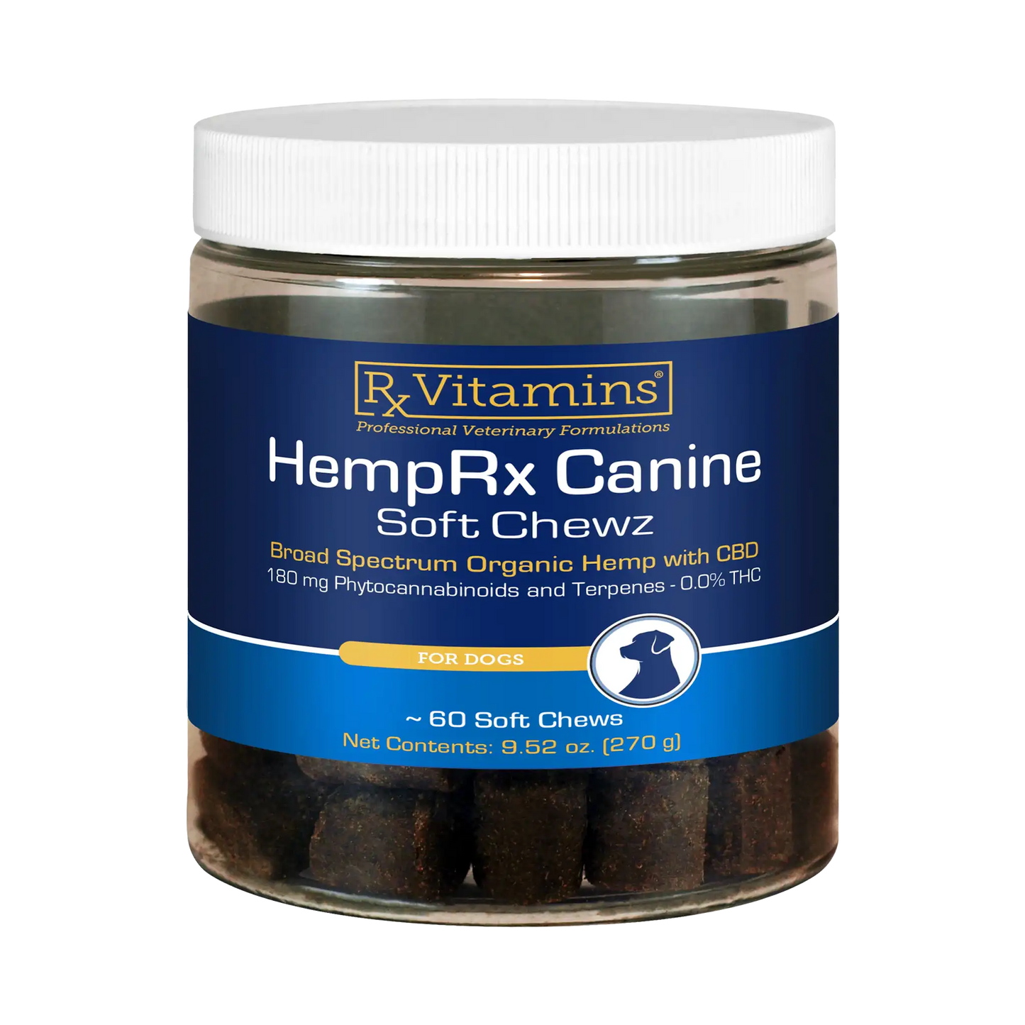 HempRx Soft Chewz for Dogs - 60 Chews