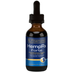 HempRx Forte Organic CBD oil for Large Dogs