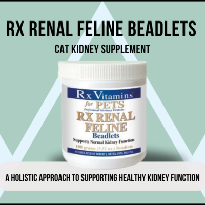 Cat Kidney Supplement, Rx Renal Beadlets